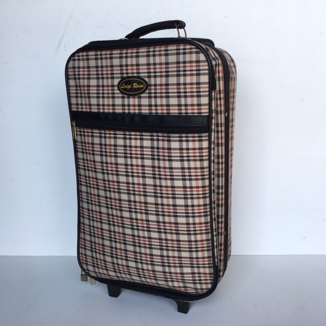 SUITCASE, Cabin Bag - Burberry Tartan